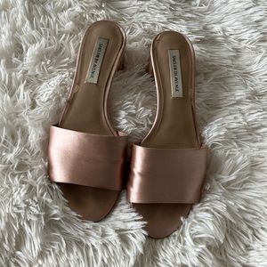 Pink Satin Saks Fifth Avenue Shoes